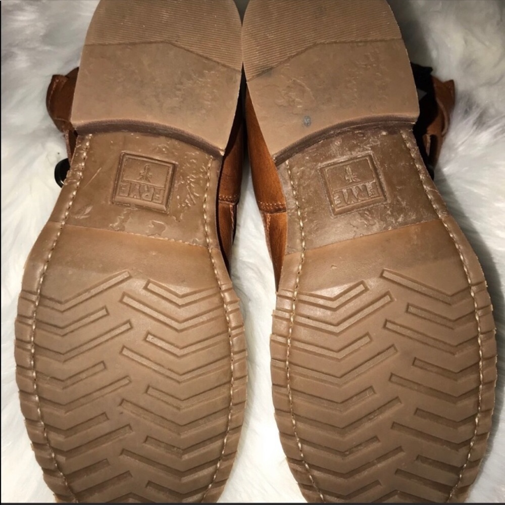 FRYE Boots - Whiskey - Soft Leather - Picture 4 of 5